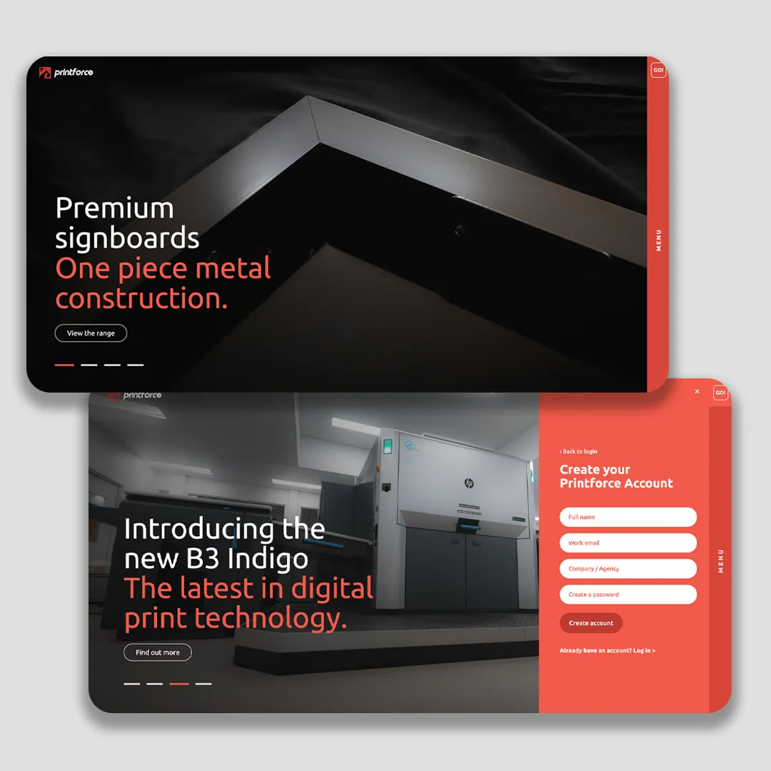 Printforce Website